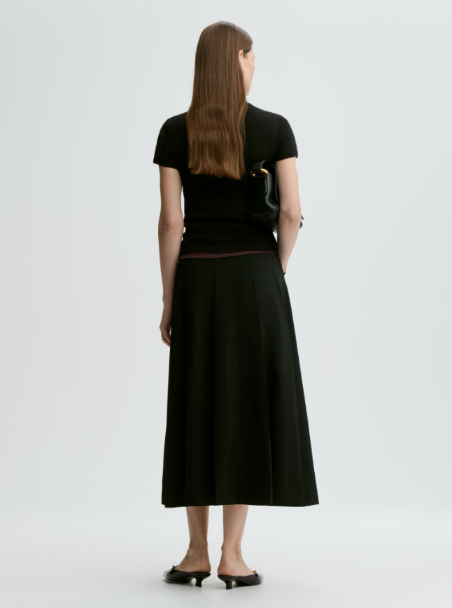 Alicia organic cotton T-shirt - Black