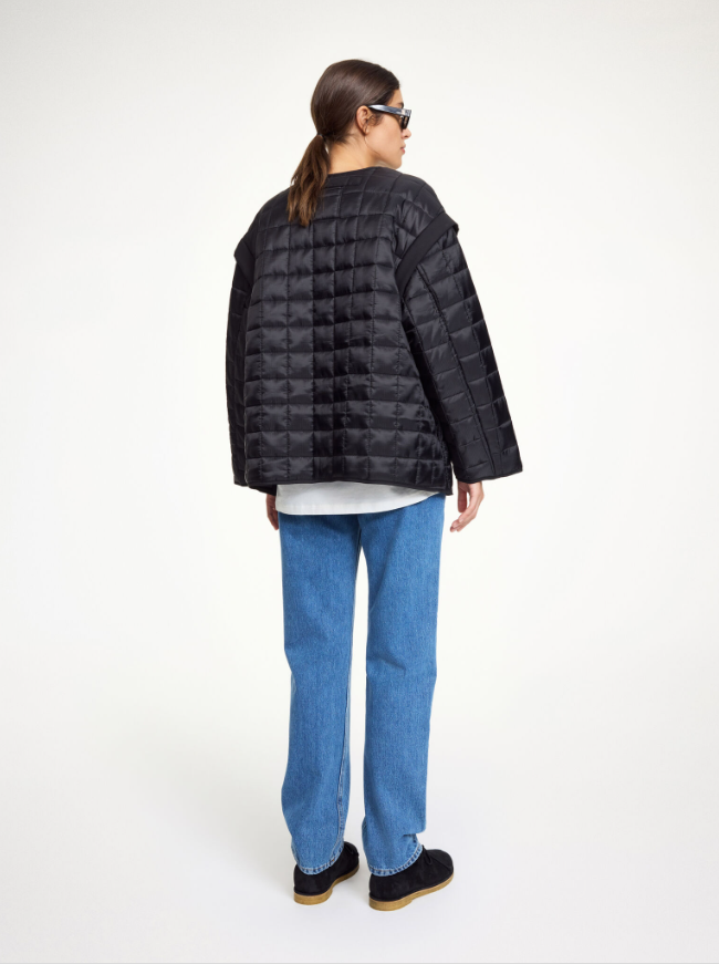 Edith padded jacket - Black