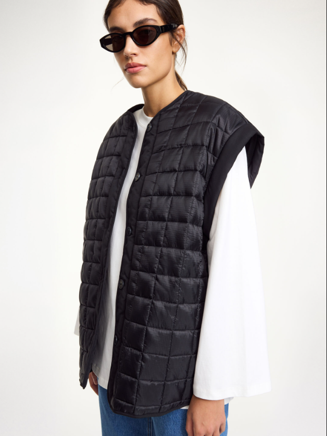 Edith padded jacket - Black