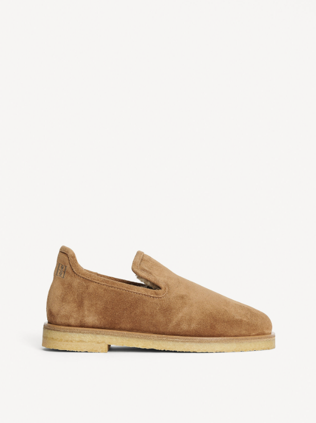 Romine suede slippers - Tobacco Brown