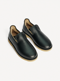 Romine leather slippers - Black