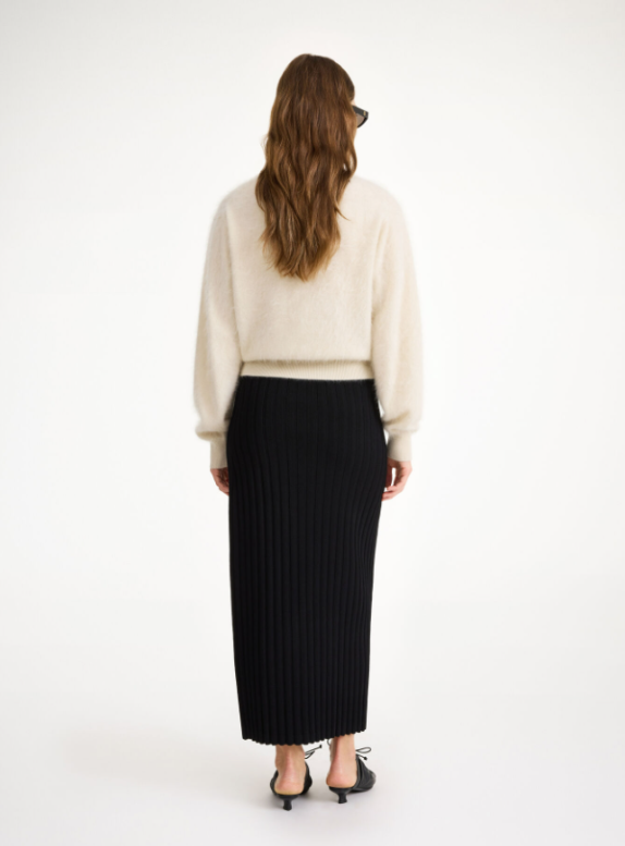 Fiemme midi skirt - black