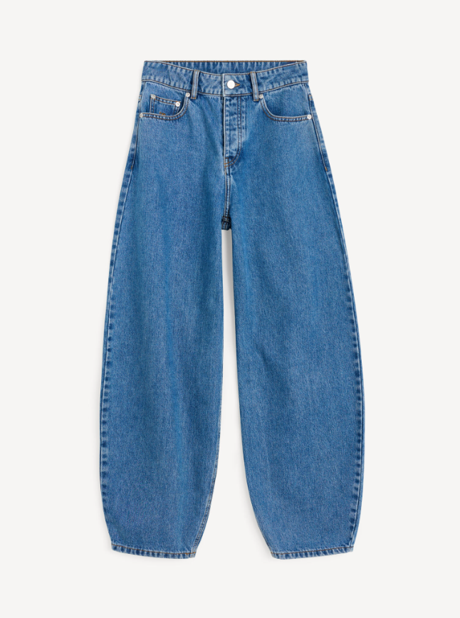 Dallas organic cotton jeans - Mid Denim Blue