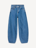 Dallas organic cotton jeans - Mid Denim Blue