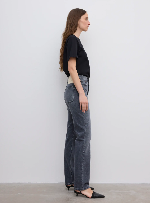 Straight leg denim - Light grey