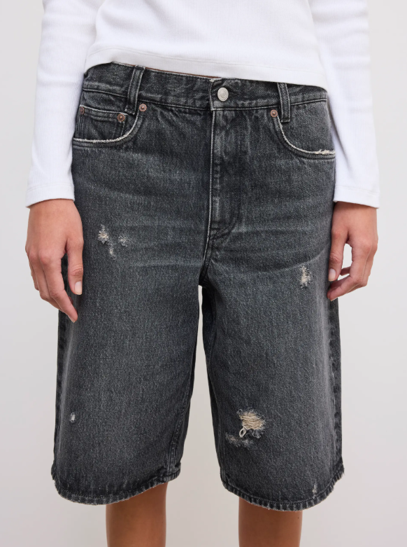 Baggy fit shorts - Vintage Black