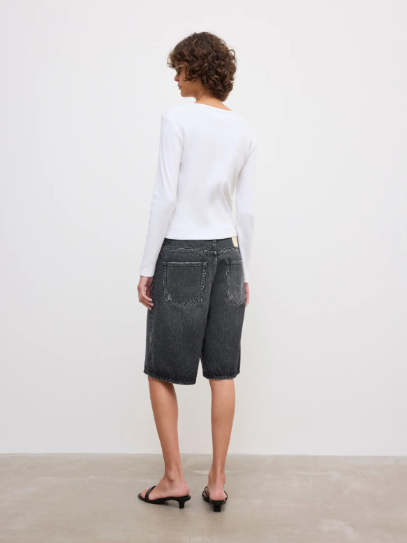 Baggy fit shorts - Vintage Black