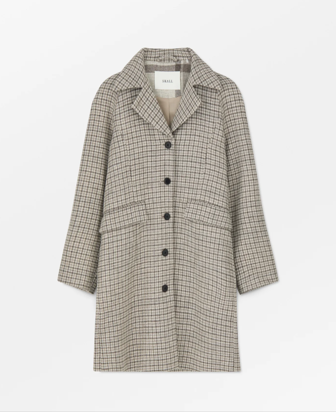 Tempest coat - Brown/grey small heritage check