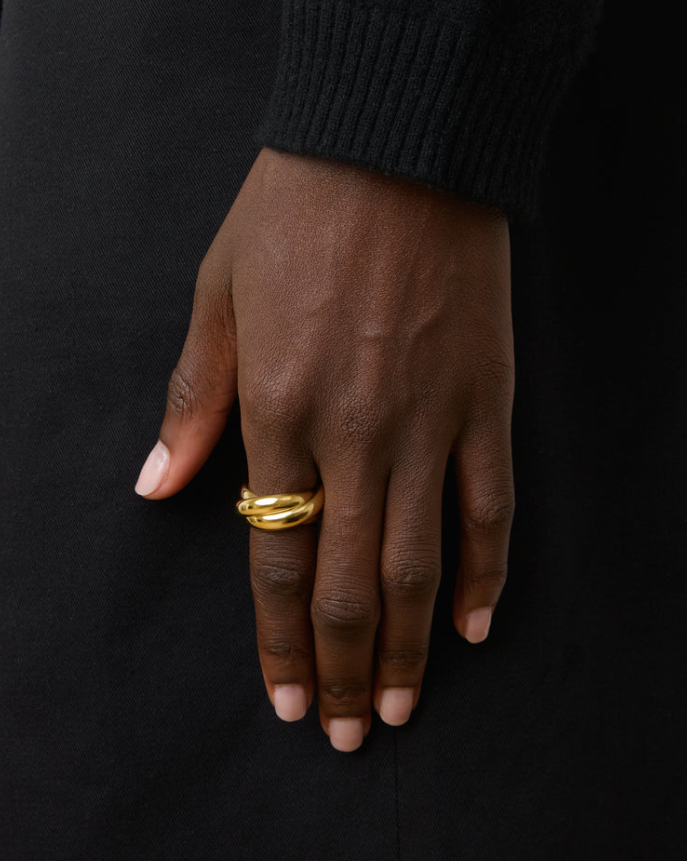 The Sofie Ring - Gold plated
