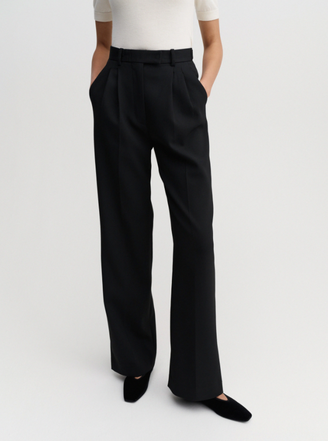 Amel Tailored Trousers - black