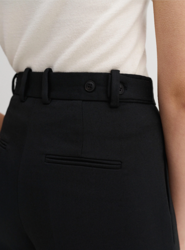 Amel Tailored Trousers - black