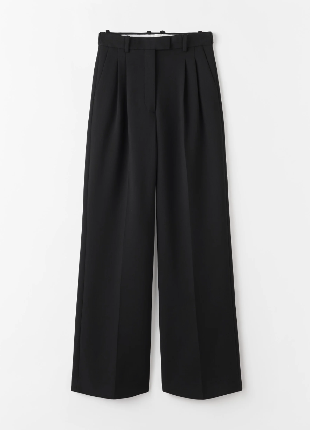 Amel Tailored Trousers - black