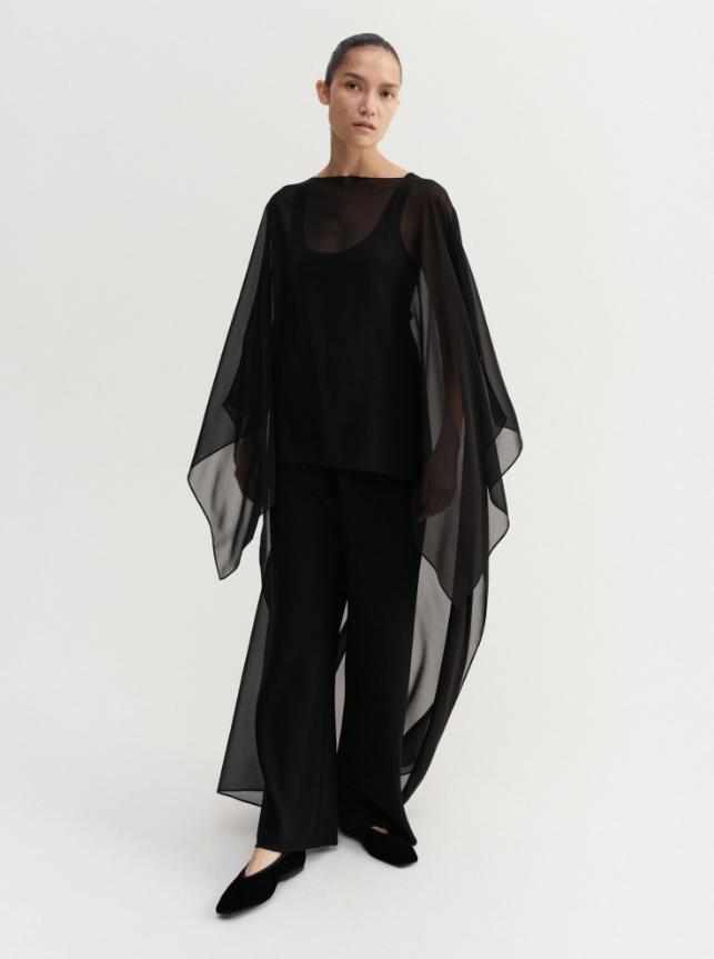 Char Cape - black
