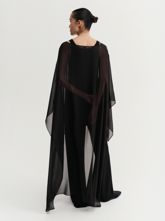 Char Cape - black