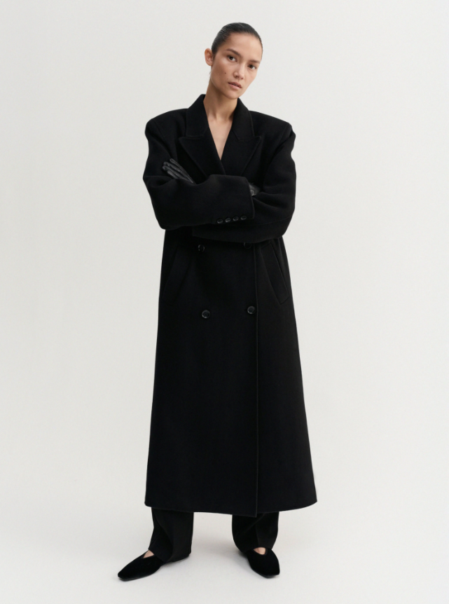Deja Doublé Coat - black