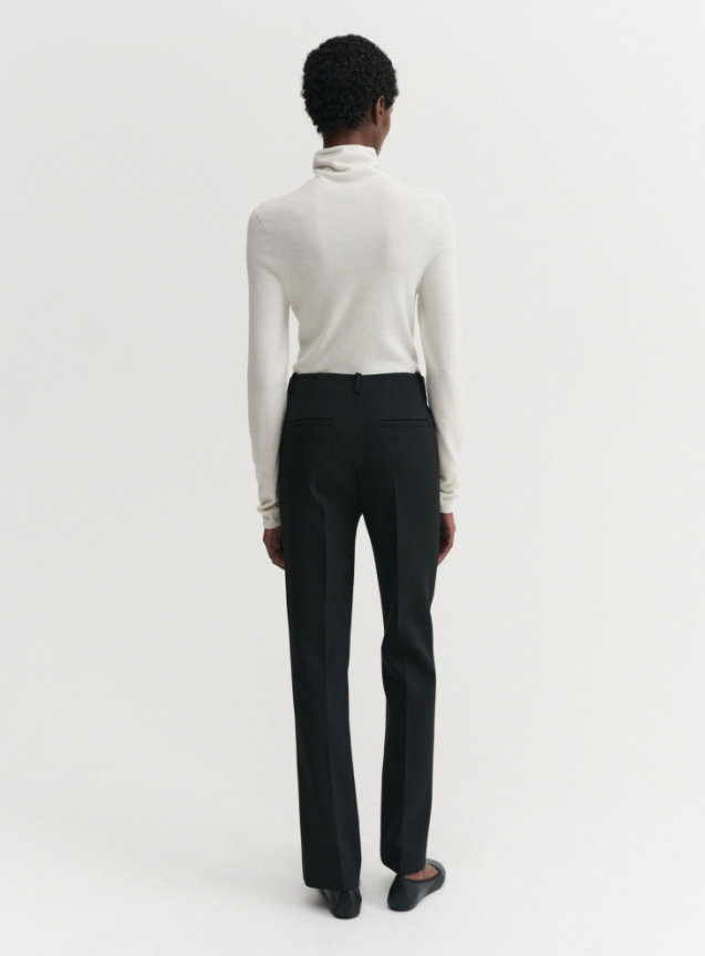 Farra Turtleneck Top - cream