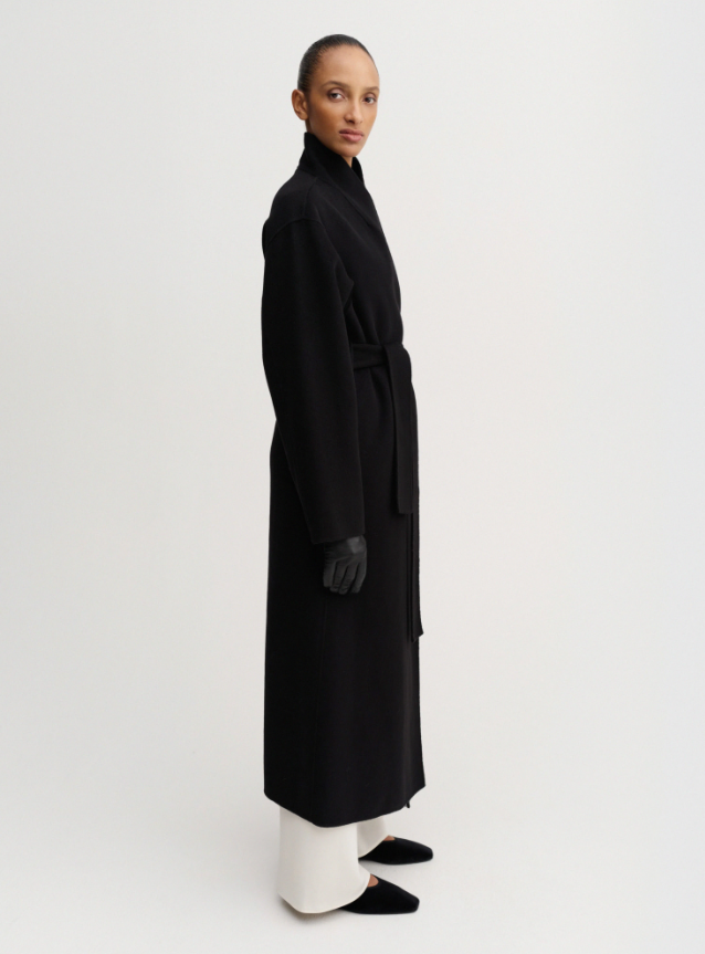 Mara Doublé Coat - black
