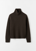 Nola Turtleneck Sweater - chocolate