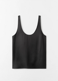 Romy Satin Top - black