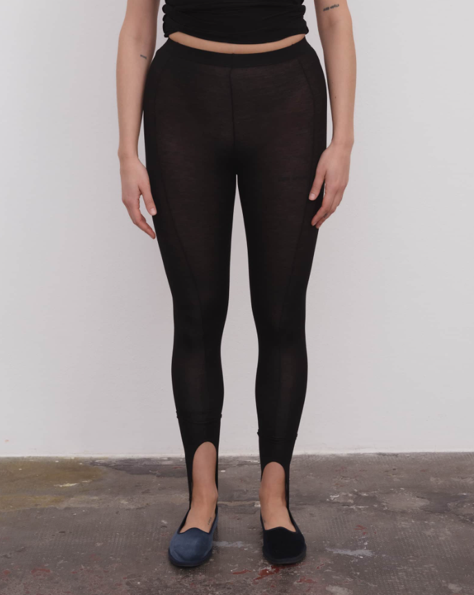 Sync Leggings - Bamboo Lyocell - Black
