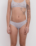 Musial Pants - Organic Cotton Lace - Dona Blue