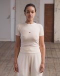 Heart Tee Shirt - Undyed