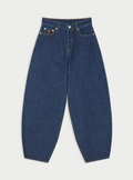 Dallas organic cotton jeans - Dark Blue Rinsed