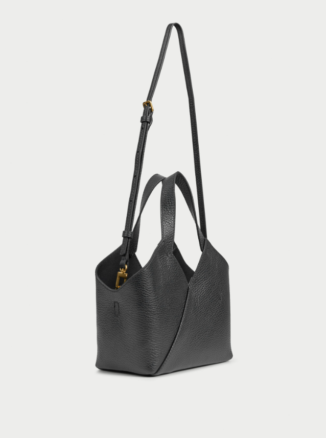 LULLE leather bag - Black