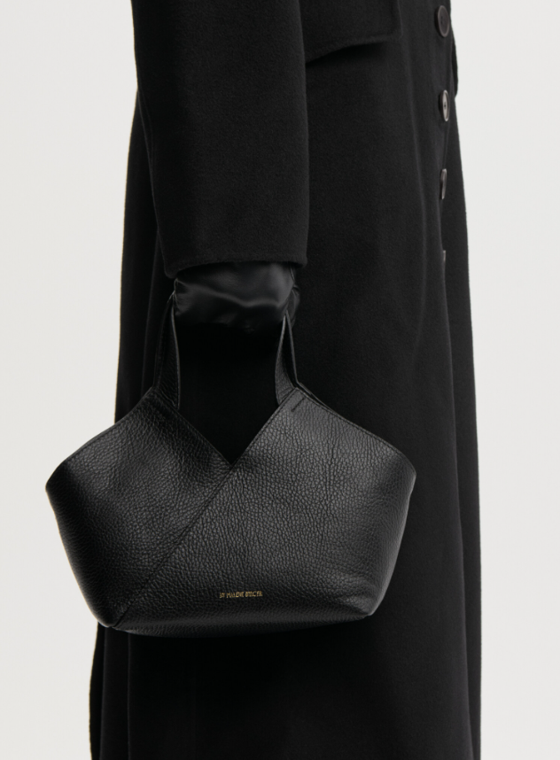 LULLE leather bag - Black