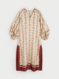 Semira maxi dress - Parisian Scarf Print