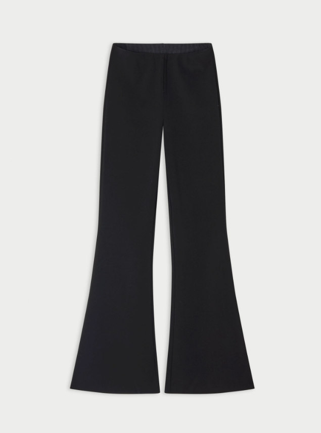 Vilesa flared trousers - Black
