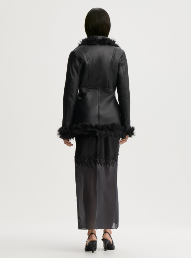 Angelina maxi skirt - Black