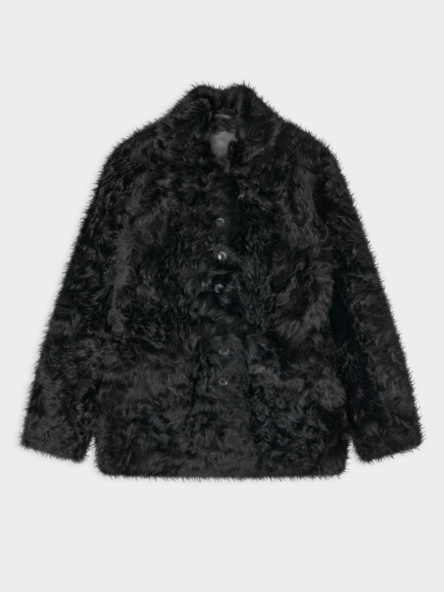 Adeline shearling jacket - Black