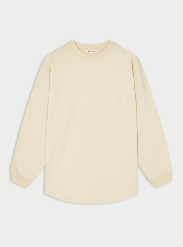 Carala organic cotton sweatshirt - French Vanilla