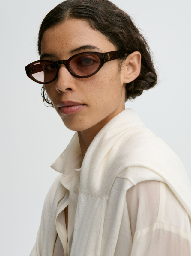 Myla sunglasses - Dark Mahogany