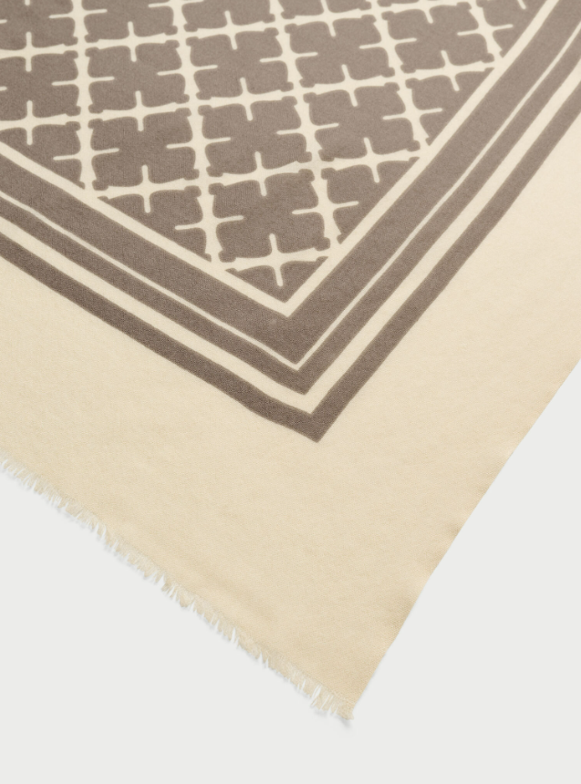 Cornelis wool scarf - French Vanilla