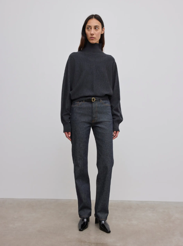 Merino turtleneck - Antracite Grey