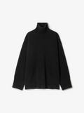 Soft wool turtleneck - Black
