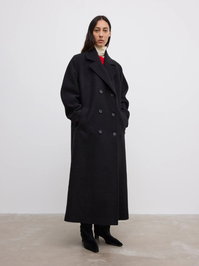 Db wool coat - Black