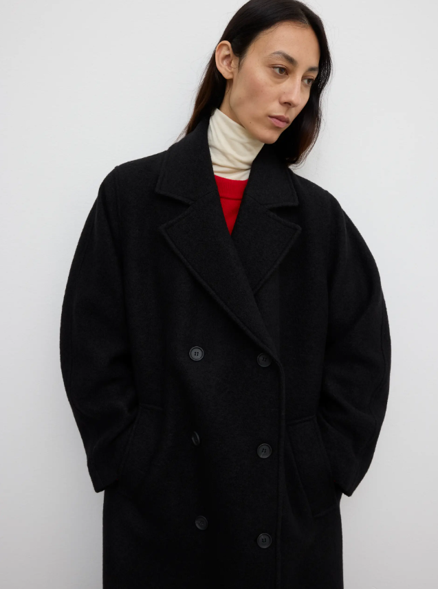 Db wool coat - Black