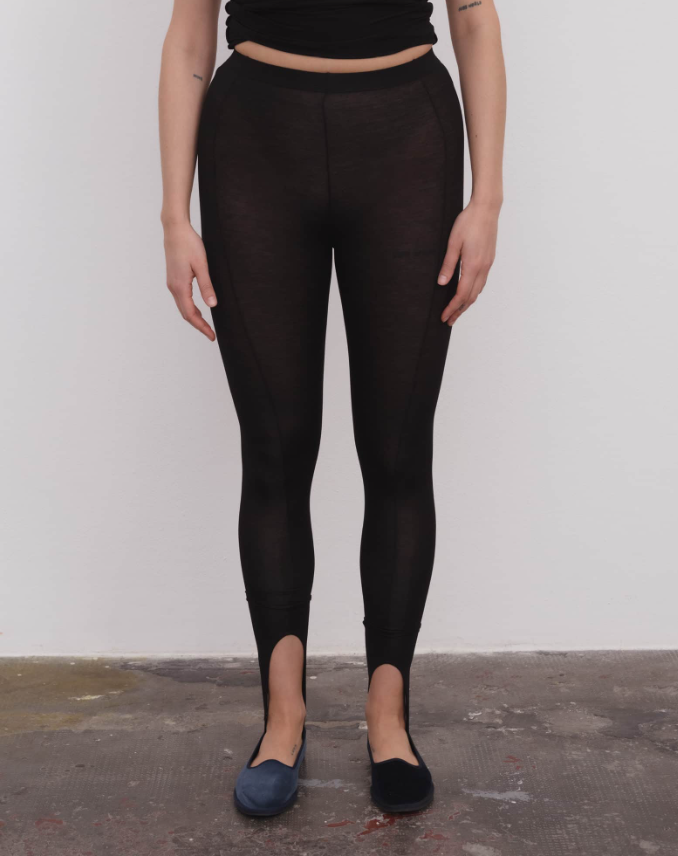 Sync Leggings - Bamboo Lyocell - Black