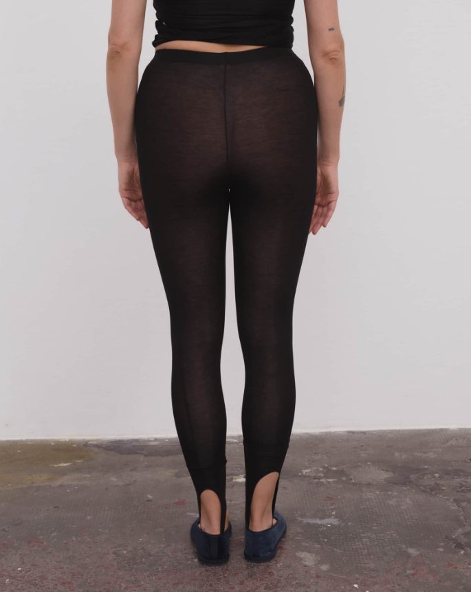 Sync Leggings - Bamboo Lyocell - Black
