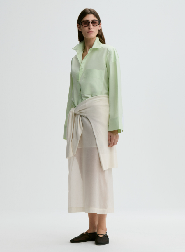 Derris organic cotton shirt - Seacrest