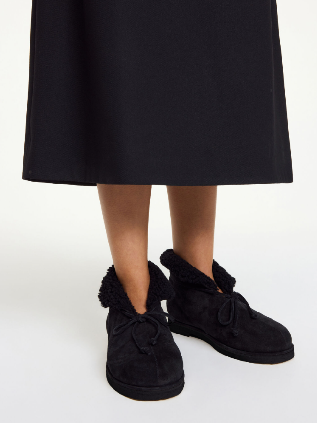Romma shearling boots - Black