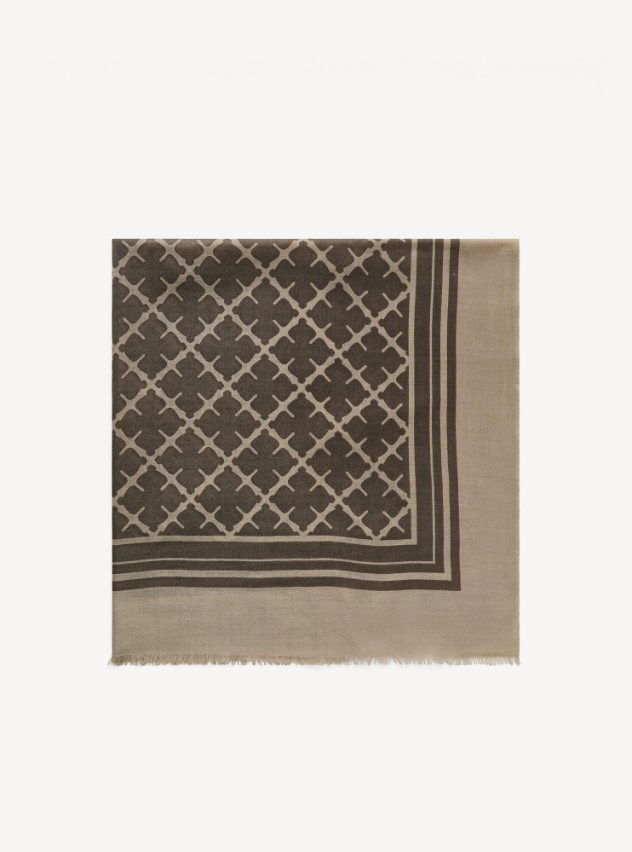 Cornelis wool scarf - Chocolate Chip
