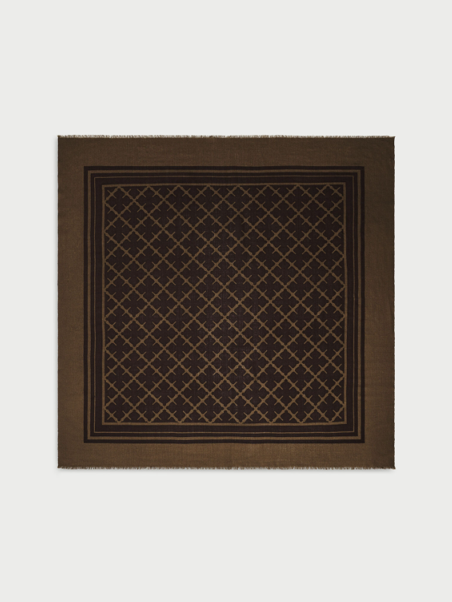 Cornelis wool scarf - Desert palm