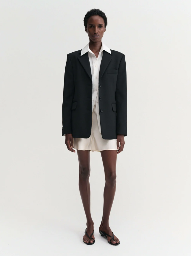 Cillian Tailored Blazer - black