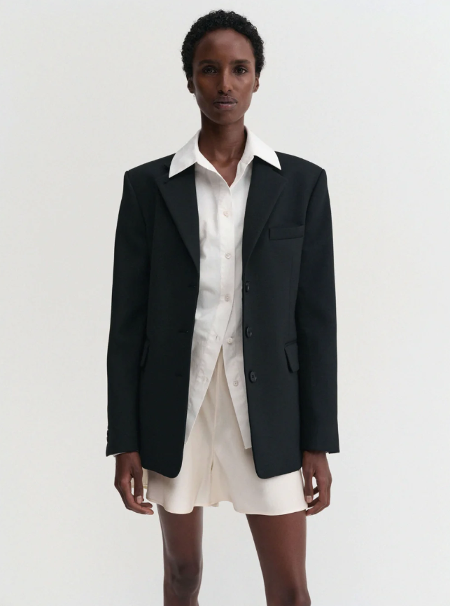 Cillian Tailored Blazer - black