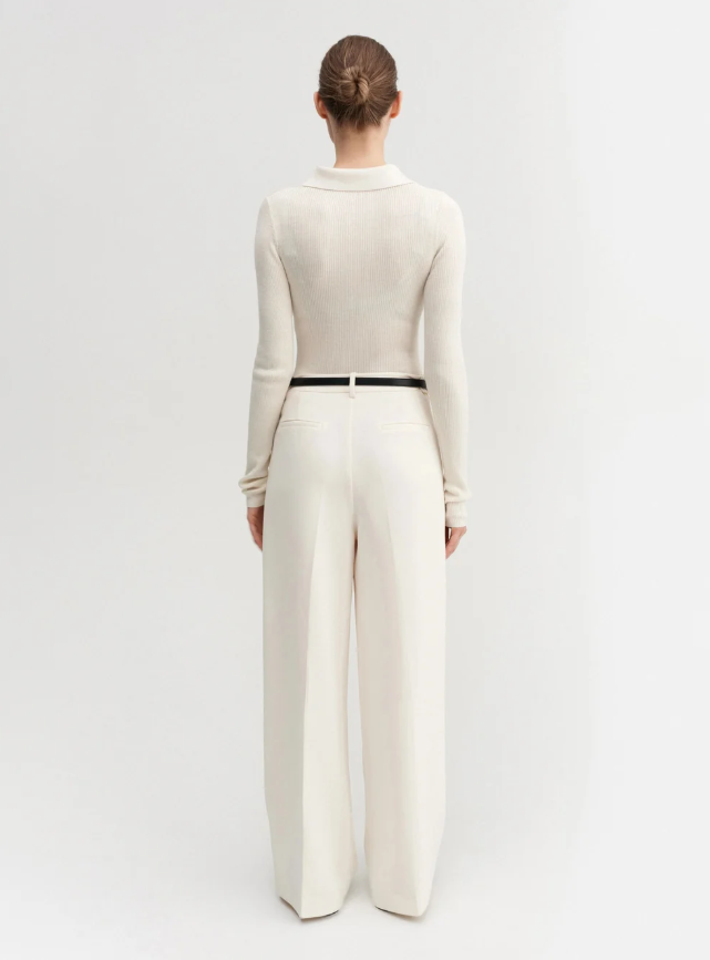 Jules Rib Top - cream