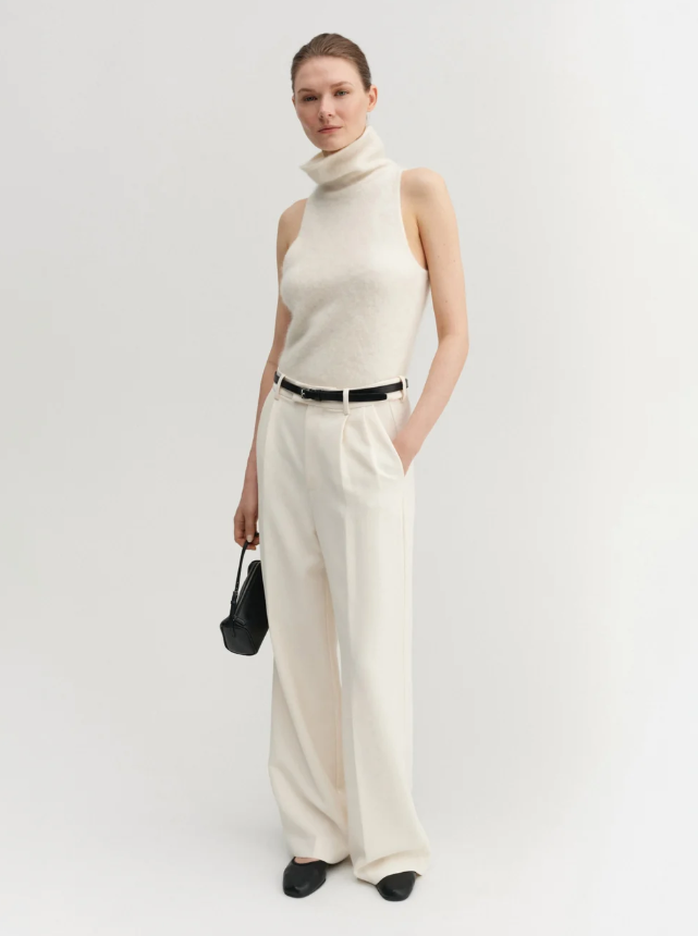 Vida Brushed Top - cream